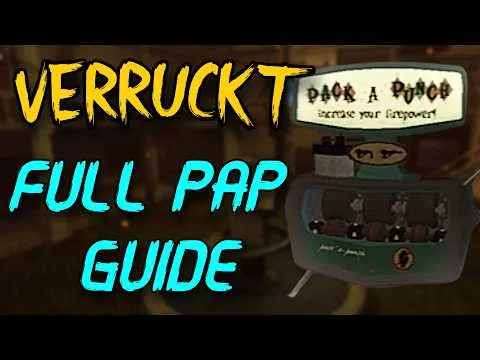 How to Pack-A-Punch in Verruckt (Reminiscence Zombies)